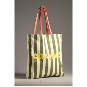 NWT Anthropologie Graphic Canvas Tote - MSRP $68